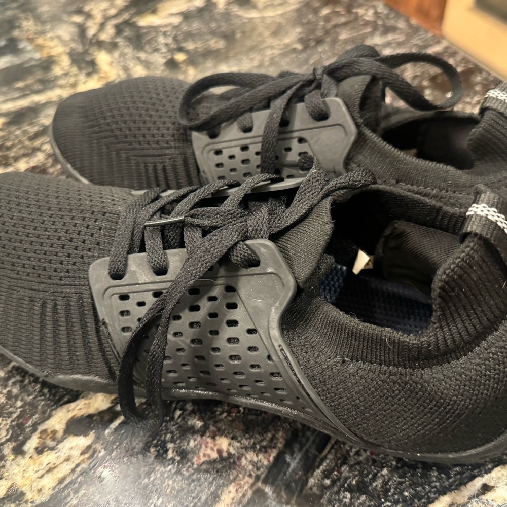WHITIN Black Knit Sneakers